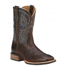 Ariat 10006714 - Men's - Quickdraw Western Boot - Brown Oiled Rowdy