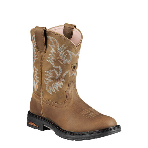 Ariat 10008634 - Women's - 9" Tracey Pull-on EH Composite Toe - Dusted Brown