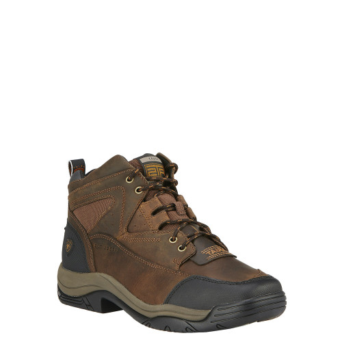 Ariat 10016379 - Men's - 5" Terrain EH Wide Square Steel Toe - Distressed Brown