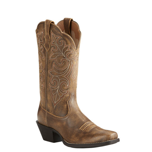Ariat 10021620 - Women's - 11" Round Up Square Soft Toe - Vintage Bomber