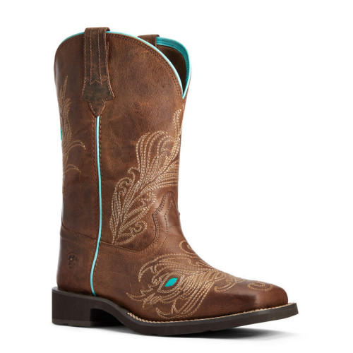 Ariat 10033983 - Women's - 10" Bright Eyes II Soft Toe- Weathered Brown