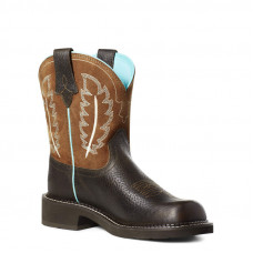Ariat 10034009 - Women's - Fatbaby Heritage Feather II Western Boot - Cottage