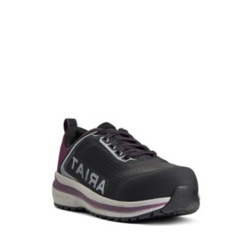 Ariat 10040323 - Women's - Outpace EH Composite Toe - Black/Shadow Purple