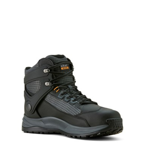 Ariat 10063979 - Men's - 6" Outpace Shift Waterproof EH Composite Toe - Black/Dark Grey