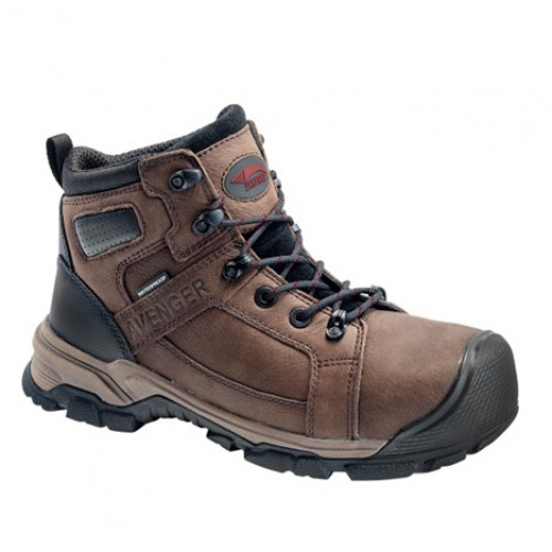 Avenger A7336 - Men's - Mid Ripsaw Waterproof EH Alloy Toe - Brown