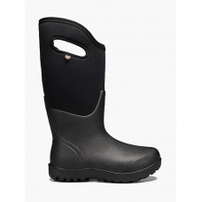 Bogs 72561W-001 - Women's - Neo Classic Solid Wide Calf Waterproof Soft Toe - Black