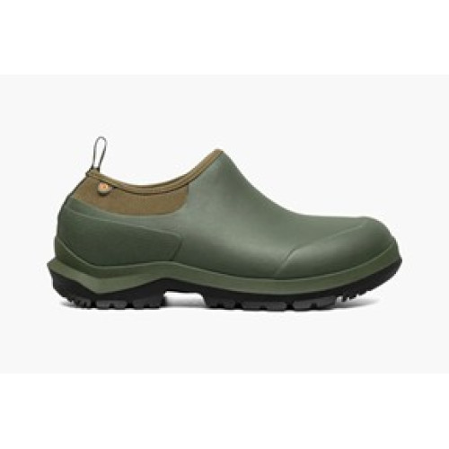 Bogs 73111-301 - Men's - Sauvie Slip On  II Waterproof Soft Toe - Dark Green