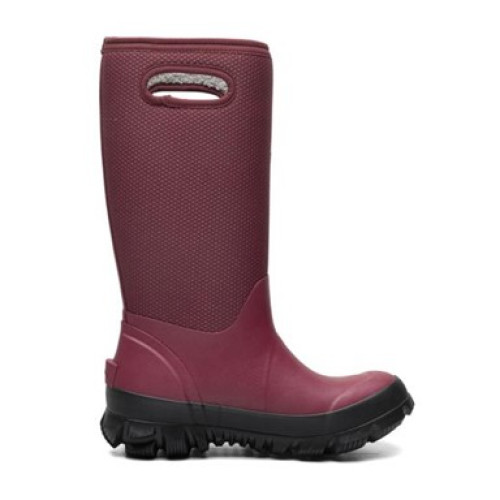 Bogs 73359-603 - Women's - 13" Whiteout Dots Waterproof Soft Toe - Ox Blood