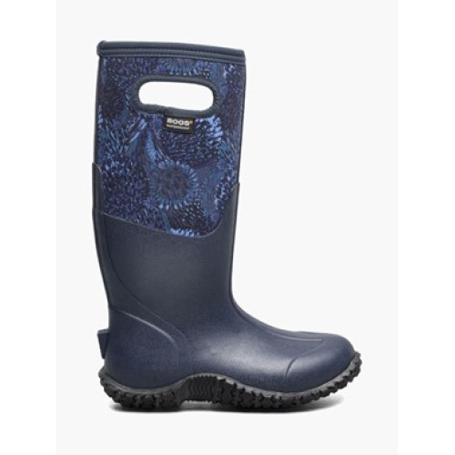 Bogs 73373-492 - Women's - 14" Mesa Dandelion Tall Waterproof Soft Toe - Navy Multi