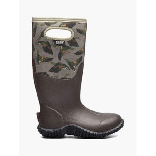 Bogs 73374-249 - Women's - 14" Mesa DucksTall Waterproof Soft Toe - Brown Multi