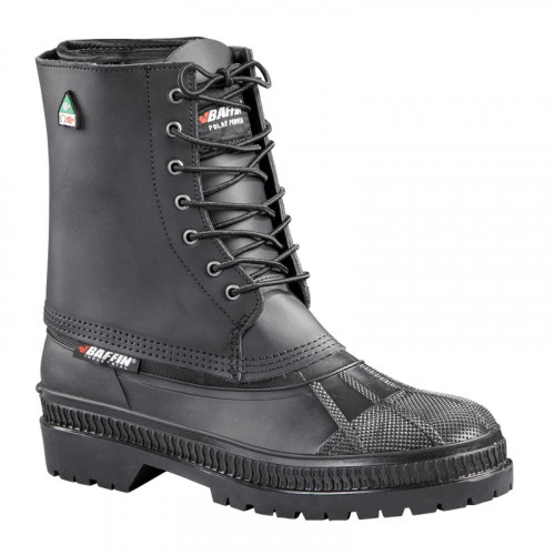 Baffin 8557-0019498 - Unisex- 12" Whitehorse Insulated Waterproof EH Steel Safety Toe & Plate - Black