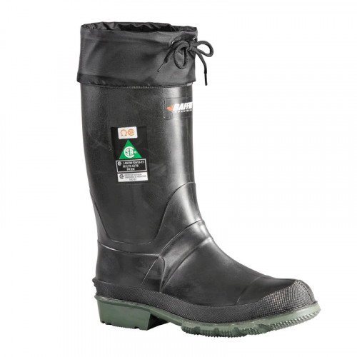 Baffin 8564-0000033 - Men's - 13" Hunter Insulated Waterproof EH Steel Safety Toe & Plate - Black/Green