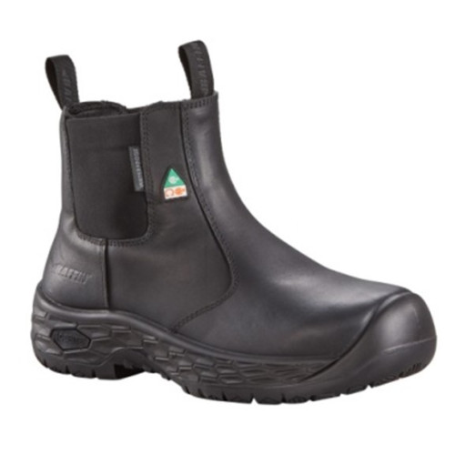 Baffin HERO-MP03BBI - Men's - Ice Crew Insulated Waterproof Steel Safety Toe Plate - Black