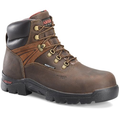 Carolina CA5537 - Men's - 6" Hook Waterproof EH Composite Toe - Brown