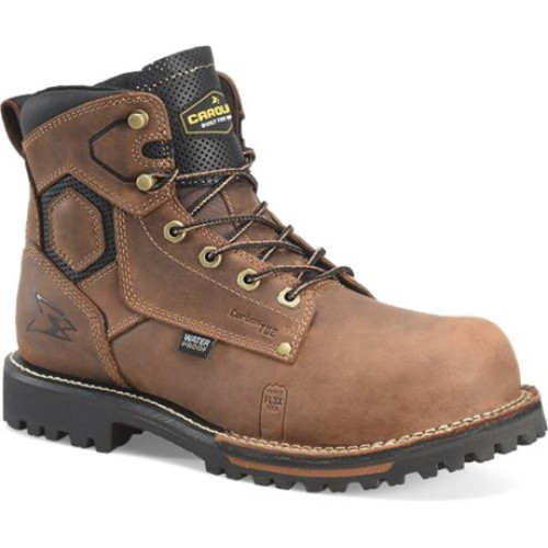 Carolina CA7542 - Men's - 6" Pitstop Waterproof EH Carbon Composite Toe - Monk Brown