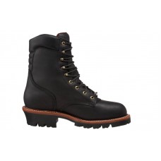 Chippewa 59410 - Men's - Waterproof Insulated Steel Toe 9 Inch Black Oiled EH Super Logger 