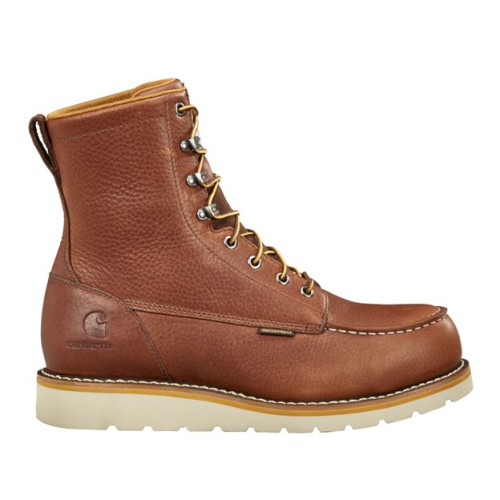 Carhartt FW8275-M - Men's - 8" Wedge Waterproof EH Steel Toe - Red Brown
