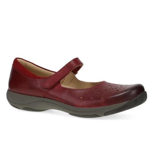 Dansko 10401-045300 - Women's - Stacy - Red Waxy Burnished 