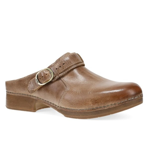 Dansko 10702-640600 - Women's - Millie - Tan Waxy Brush Off