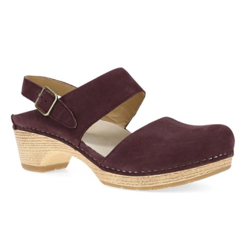 Dansko 2218-591400 - Women's - Lucia - Fig Milled Nubuck