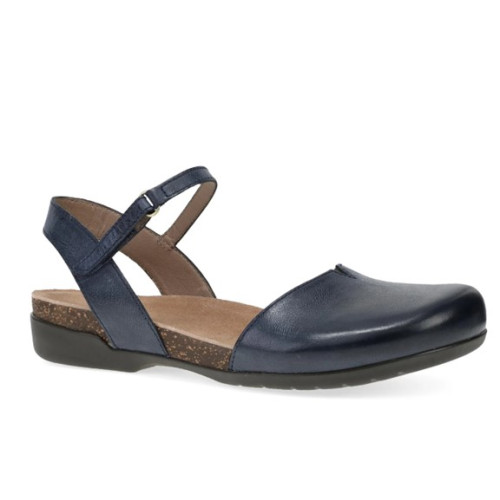 Dansko 6025-545300 - Women's - Rowan - NavyWaxy Burnished