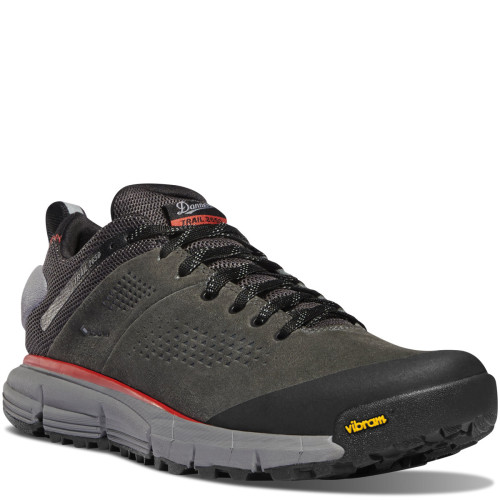 Danner 61200 - Men's - 3" Trail Waterproof Soft Toe - Dark Grey/Brick Red