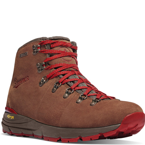 Danner 62245 - Women's - 4.5" Mountain 600 Waterproof Soft Toe - Brown/Red