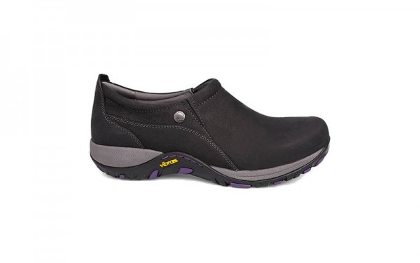 dansko black milled nubuck