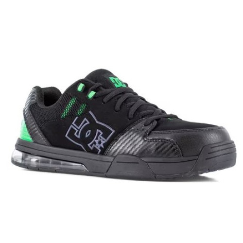 DC Work Crew DC60802 - Men's - Versatile Work ESD Composite Toe - Black/Green DC Work Crew DC60802 - Men's - Versatile Work ESD Composite Toe - Black/Green