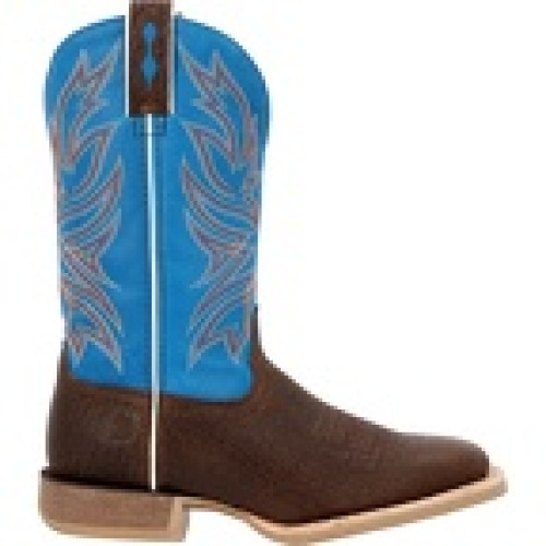 Durango DDB0421 - Men's - 12" Rebel Pro Square Soft Toe - Bay Brown/Brilliant Blue