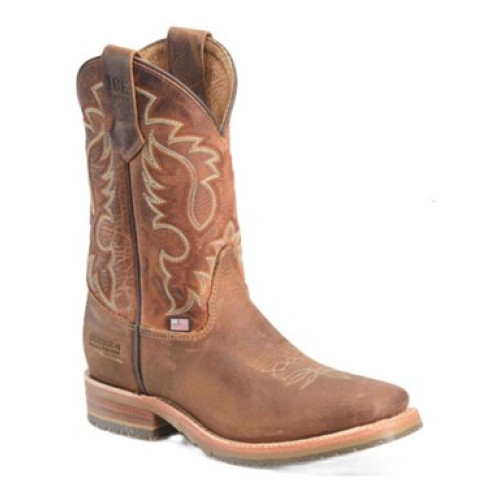 Double H DH4674 - Men's - 11" Hickock EH Square Soft Toe - Dark Brown