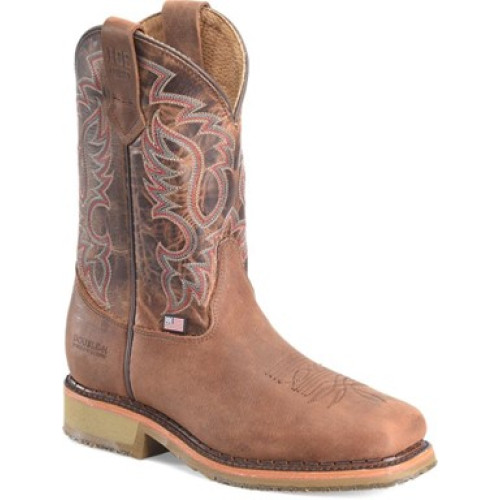 Double H DH4675 - Men's - 11" Clark EH Square Steel Toe - Caramel Double H DH4675 - Men's - 11" Clark EH Square Steel Toe - Caramel