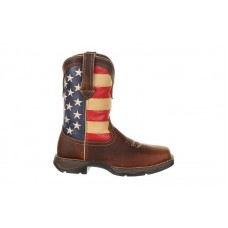 Durango DRD0234 - Women's - Rebel Steel Toe Patriotic Flag Boot