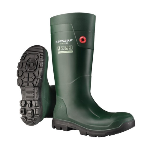 Dunlop EG62e33 - Men's - Purofort FieldPro Insulated Waterproof Steel Toe - Green/Black