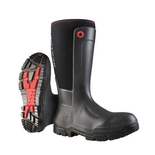 Dunlop OD60A93 - Men's - Snugboot Pioneer Waterproof Soft Toe - Black