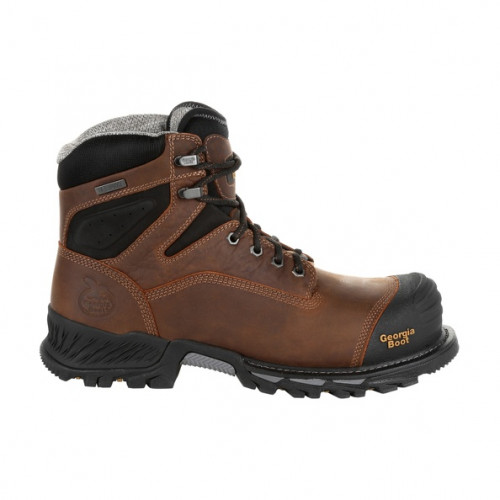 Georgia Boot GB00284 - Men's - 6" Rumbler Waterproof  Composite Toe - Brown