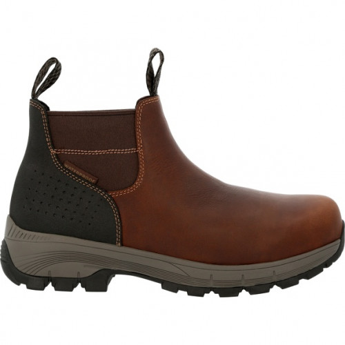 Georgia Boot GB00478 - Men's - Eagle Trail Waterproof EH Soft Toe - Brown/Black