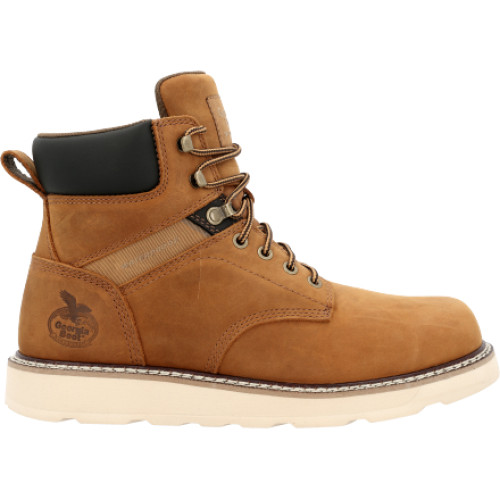 Georgia Boot GB00665 - Men's - 6" Core 37 Waterproof EH Soft Toe - Wheat
