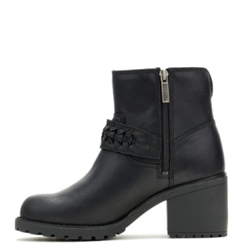 Harley-Davidson D84839 - Women's - 6" Kitty Harness Soft Toe - Black Harley-Davidson D84839 - Women's - 6" Kitty Harness Soft Toe - Black