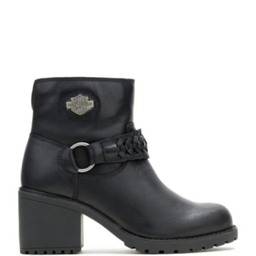 Harley-Davidson D84839 - Women's - 6" Kitty Harness Soft Toe - Black