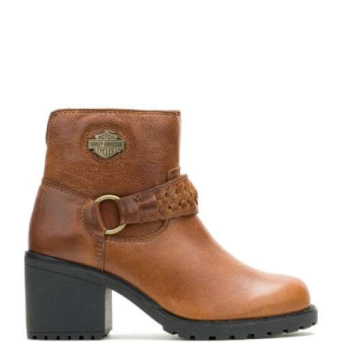 Harley-Davidson D84840 - Women's - 6" Kitty Harness Soft Toe - Brown
