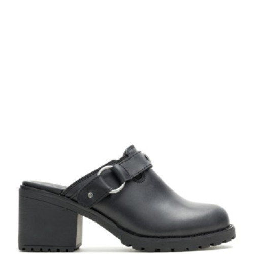 Harley-Davidson D84841 - Women's - Kitty Casual Mule Soft Toe - Black Harley-Davidson D84841 - Women's - Kitty Casual Mule Soft Toe - Black