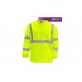 Reflective Hi Visibility Clothing - VEA-204 - Long Sleeve Pocketed Shirt - Lime