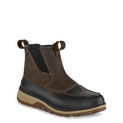 Irish Setter 3970 - Men's  - 7" Northshore Insulated Waterproof Soft Toe - Brown/Black