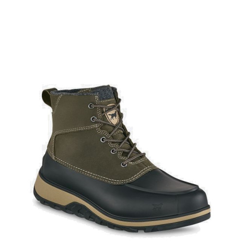 Irish Setter 3971 - Men's  - 7" Northshore Insulated Waterproof Soft Toe - Green/Black