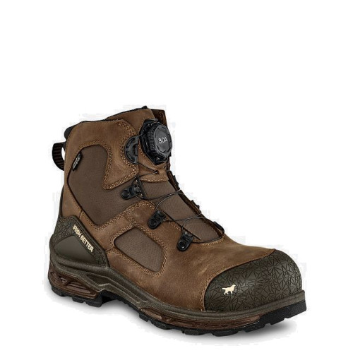 Irish Setter 83658 - Men's - 6" Kasota Boa Waterproof EH Composite Toe - Brown