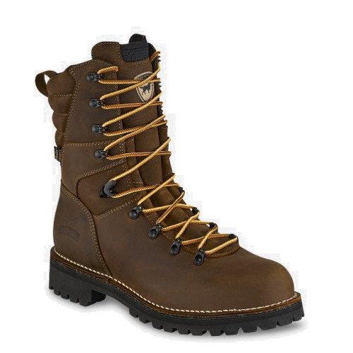 Irish Setter 83870 - Men's - 9" Shorewood Waterproof EH Steel Toe - Brown Irish Setter 83870 - Men's - 9" Shorewood Waterproof EH Steel Toe - Brown