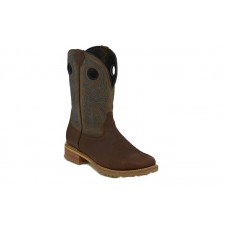 Justin WK4205 - Men's - 11" Brown Waterproof Soft Toe Wellington