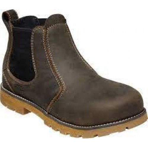 Keen Seattle Romeo 1021344 Mens Brown Wide 2E Leather Slip On Work Boots 8 