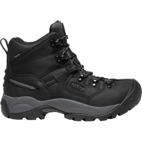 KEEN Utility 1026835- Men's - 6" Pittsburgh Waterproof EH Carbon Fiber Toe - Black/Forged Iron